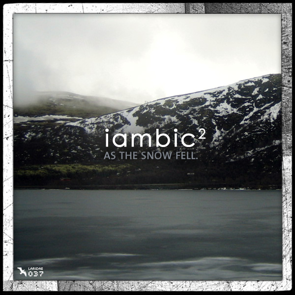 laridae037 00 iambic2   as the snow fell   gfx1 front Cover Artwork   Iambic   As The Snow Fell  laridae
